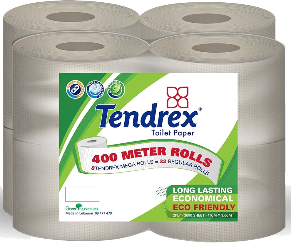 TENDREX ECO FRIENDLY  8ROLLS