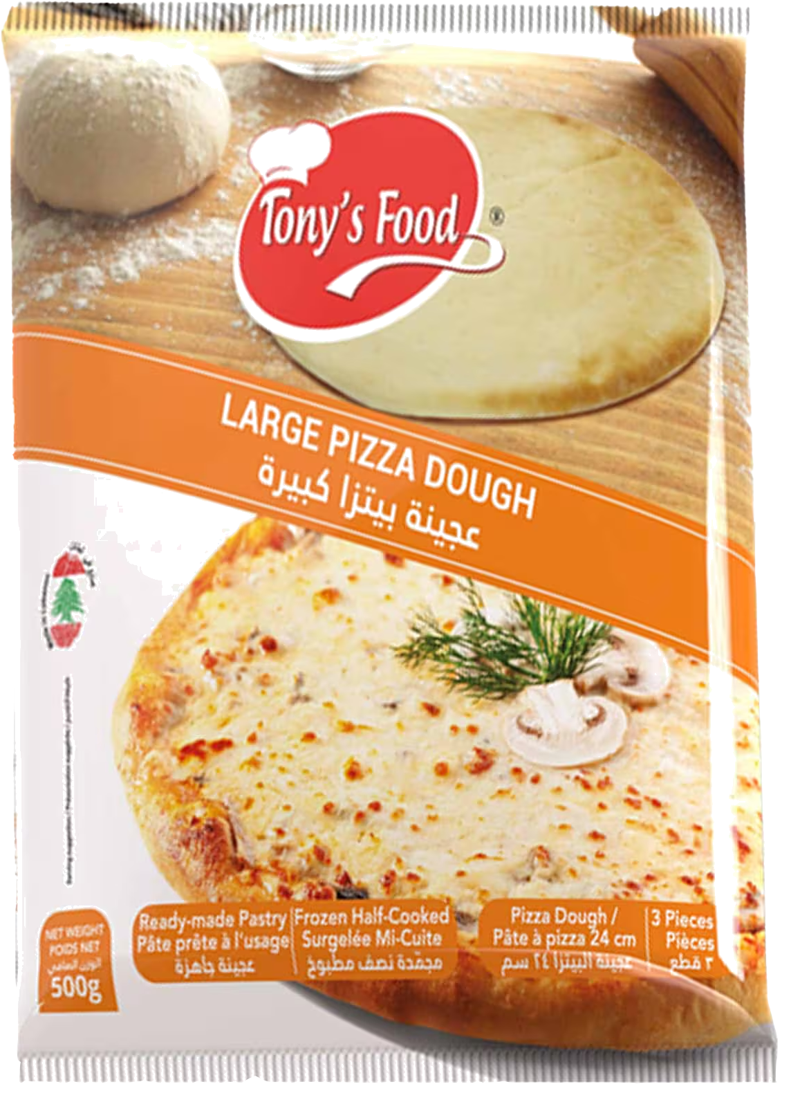 TONYS FOOD PIZZA LARGE