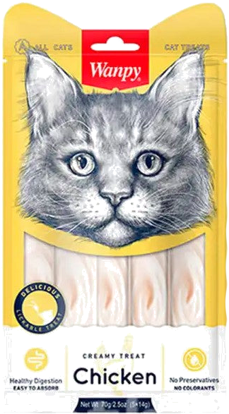 WANPY CAT CREAMY CHICKEN TREATS