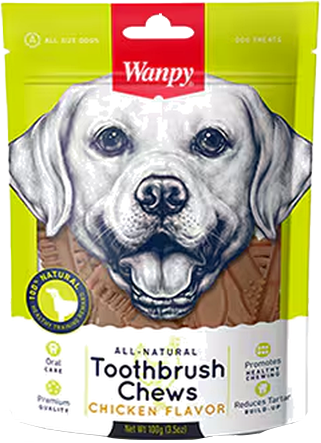 WANPY DOG TOOTHBRUSH CHEWS