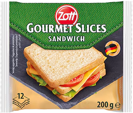 ZOTT GOURMET SLICES SANDWICH