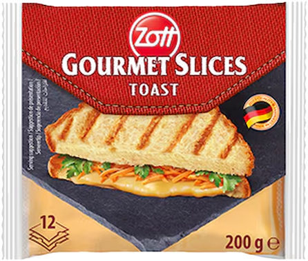 ZOTT GOURMET SLICES TOAST