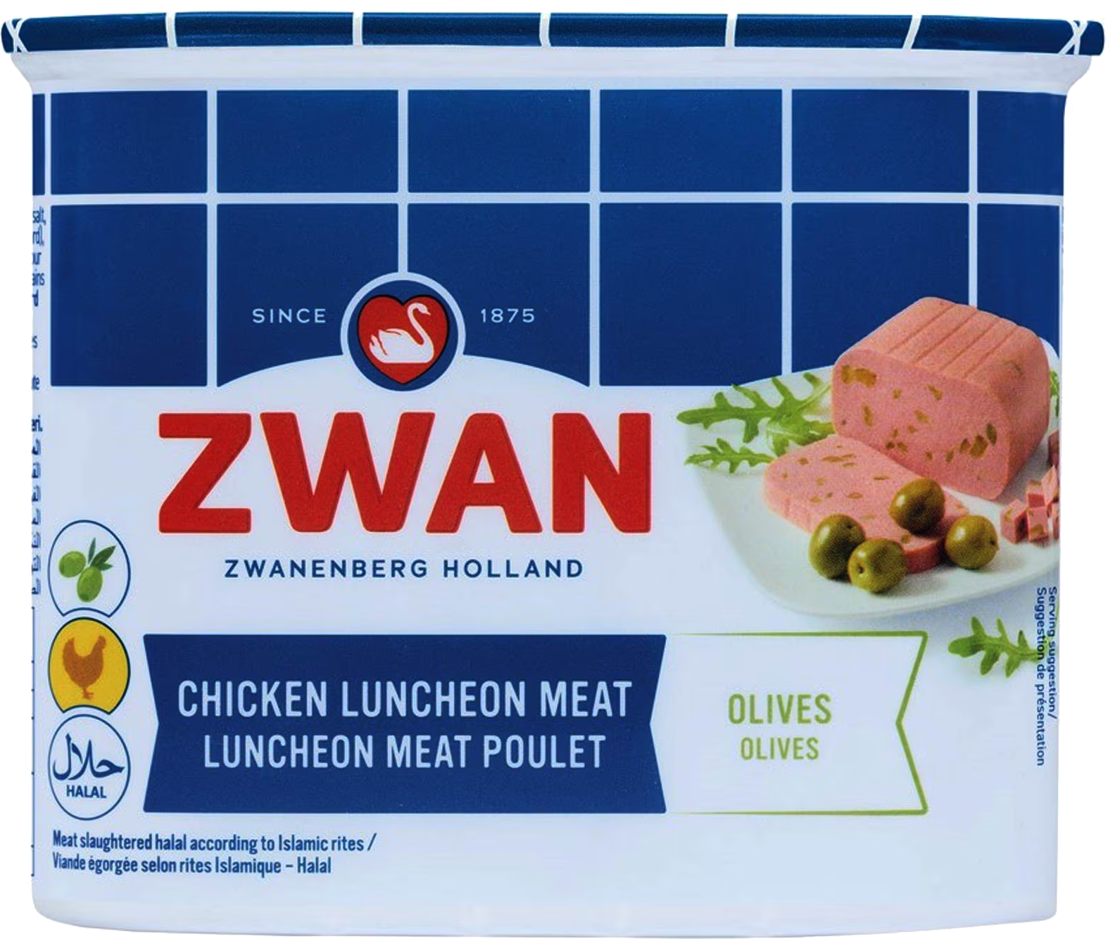 ZWAN LUNCHEON CHKN OLIVES
